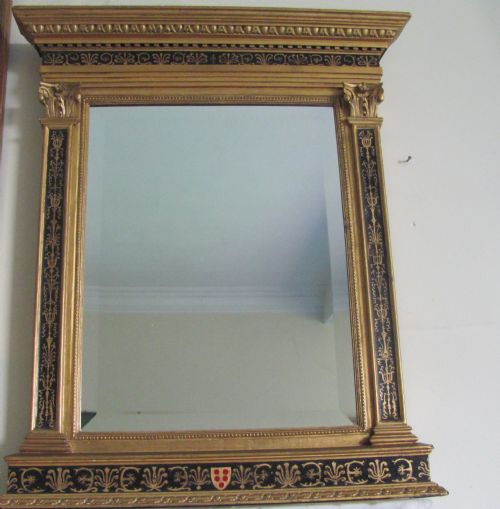 regency gilt wood pier glass - CATEGORY: ANTIQUE MIRRORS - DATED REGENCY