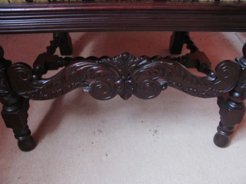 19TH CENTURY ARMCHAIR LIBRARYHALL CHAIR - ADDITIONAL PHOTO 4