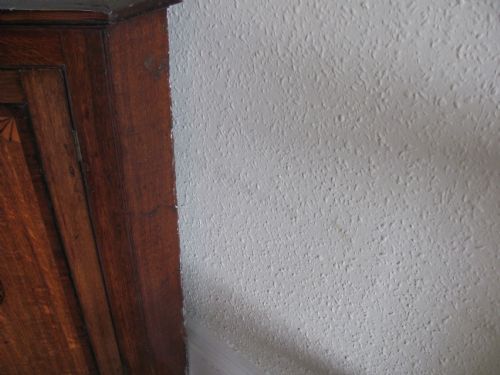 GEORGIAN OAK CORNER CUPBOARD CORNER CABINET - ADDITIONAL PHOTO 3