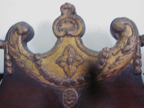 EDWARDIAN CHIPPENDALE STYLE MIRROR - ADDITIONAL PHOTO 5