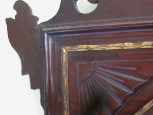 EDWARDIAN CHIPPENDALE STYLE MIRROR - ADDITIONAL PHOTO 6