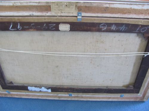 ARTHUR JOSEPH MEADOWS SEASCAPE OIL OFF CALAIS - ADDITIONAL PHOTO 3