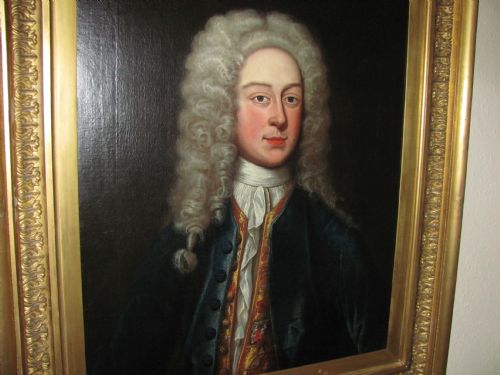 PORTRAIT OF A GENTLEMAN HEAD AND SHOULDERS FOLLOWER GODFREY KNELLER - ADDITIONAL PHOTO 4