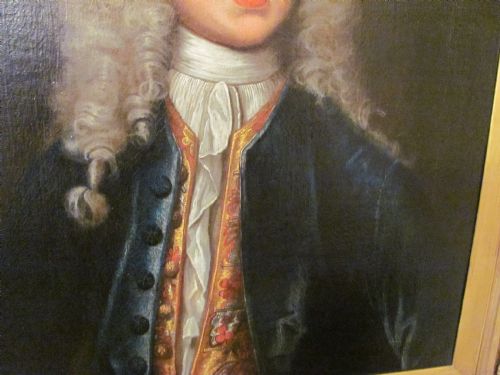 PORTRAIT OF A GENTLEMAN HEAD AND SHOULDERS FOLLOWER GODFREY KNELLER - ADDITIONAL PHOTO 5