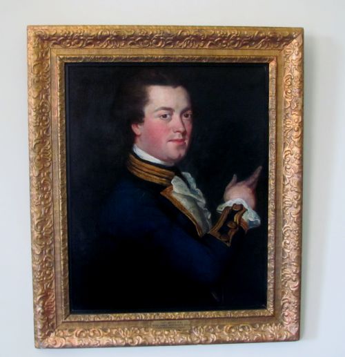 portrait naval officer follower james northcote - CATEGORY: ANTIQUE ART - DATED 19TH CENTURY