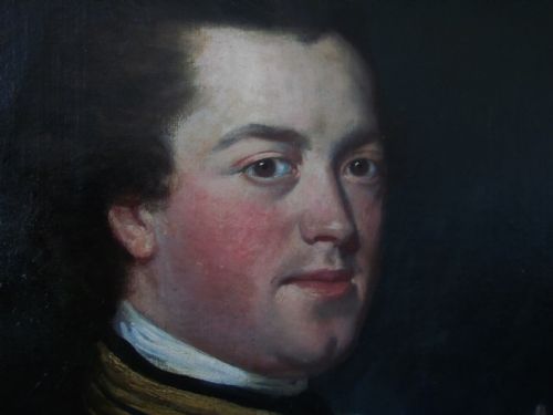 PORTRAIT NAVAL OFFICER FOLLOWER JAMES NORTHCOTE - ADDITIONAL PHOTO 1
