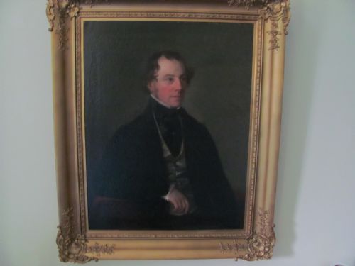 PORTRAIT OF A GENTLEMANBENJAMIN DISRAELI OIL BRITISH SCHOOL 19TH CENTURY - ADDITIONAL PHOTO 1