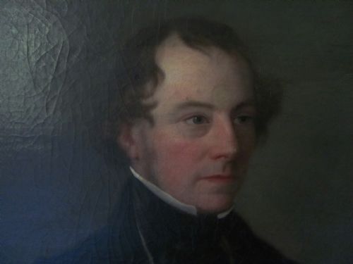 PORTRAIT OF A GENTLEMANBENJAMIN DISRAELI OIL BRITISH SCHOOL 19TH CENTURY - ADDITIONAL PHOTO 2