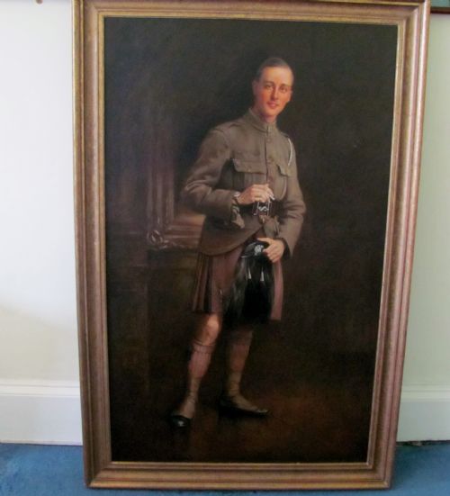 PORTRAIT OF A SOLDIEROFFICER LONDON SCOTTISH REGIMENT FOLLOWER OF JOHN SINGER SARGENT - ADDITIONAL PHOTO 2