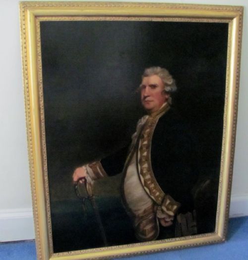 19TH CENTURY PORTRAITAFTER SIR JOSHUA REYNOLDS OF AUGUSTUSADMIRAL VISCOUNT KEPPEL 17251780 - ADDITIONAL PHOTO 2