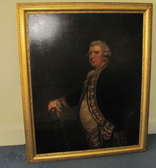 19TH CENTURY PORTRAITAFTER SIR JOSHUA REYNOLDS OF AUGUSTUSADMIRAL VISCOUNT KEPPEL 17251780 - ADDITIONAL PHOTO 3