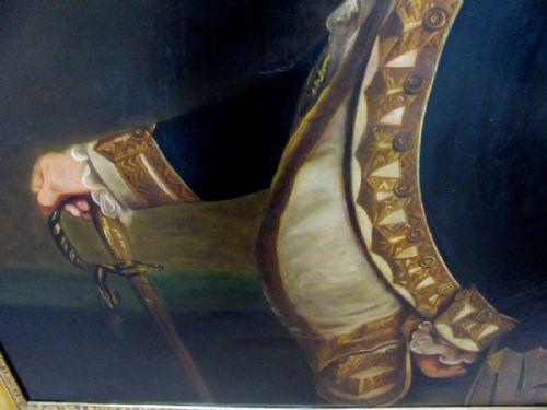 19TH CENTURY PORTRAITAFTER SIR JOSHUA REYNOLDS OF AUGUSTUSADMIRAL VISCOUNT KEPPEL 17251780 - ADDITIONAL PHOTO 6