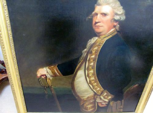 19TH CENTURY PORTRAITAFTER SIR JOSHUA REYNOLDS OF AUGUSTUSADMIRAL VISCOUNT KEPPEL 17251780 - ADDITIONAL PHOTO 9