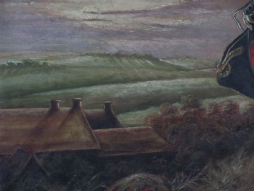 PORTRAIT OF WELLINGTON WELLESLEY AND COPENHAGEN BATTLE SCENE WATERLOO AFTER BENJAMIN ROBERT HAYDON - ADDITIONAL PHOTO 6