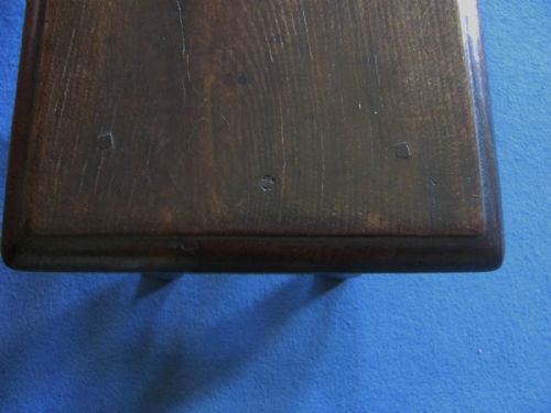 VICTORIAN OAK JOINT STOOL - ADDITIONAL PHOTO 1