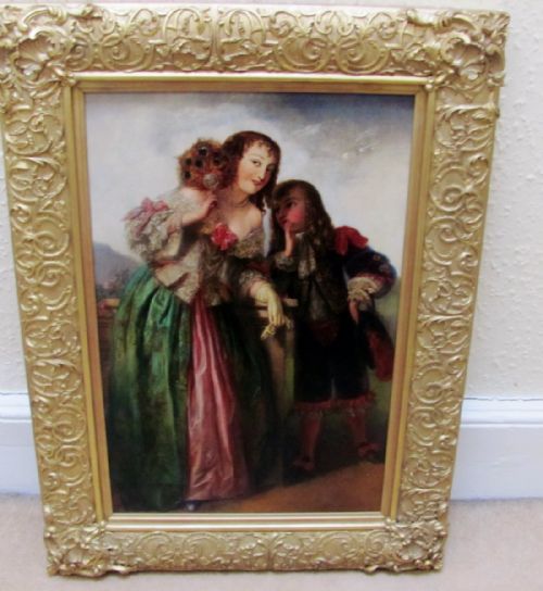 portrait of nell gwynn by joseph bouvier - CATEGORY: ANTIQUE ART - DATED 19TH CENTURY