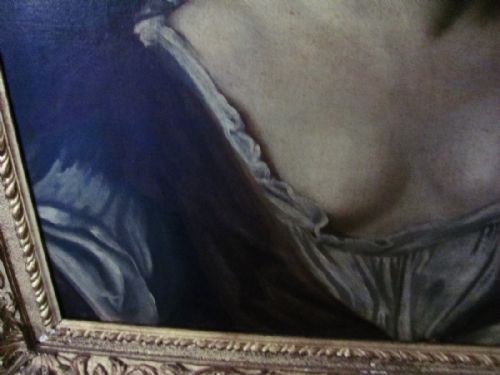 19TH CENTURY PORTRAIT FOLLOWER OF WILLIAM WISSING OF QUEEN MARY II - ADDITIONAL PHOTO 1