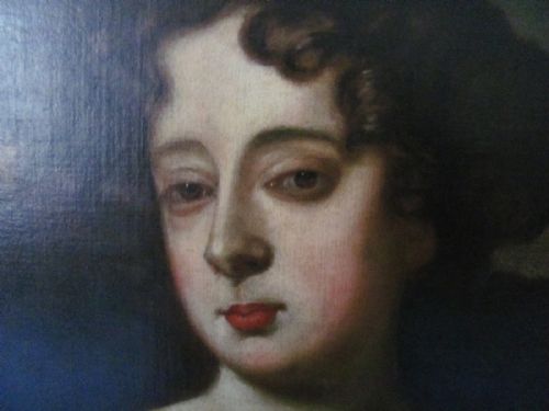 19TH CENTURY PORTRAIT FOLLOWER OF WILLIAM WISSING OF QUEEN MARY II - ADDITIONAL PHOTO 4