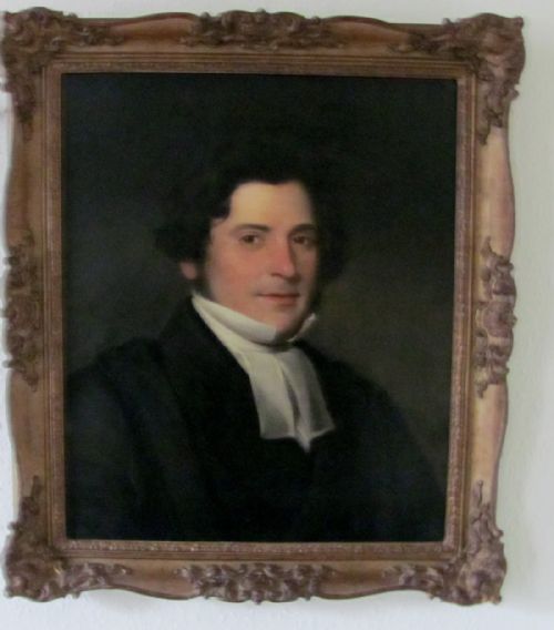 19th century portrait attributed to sir thomas lawrence of the rev f archer - CATEGORY: ANTIQUE ART - DATED 19TH CENTURY