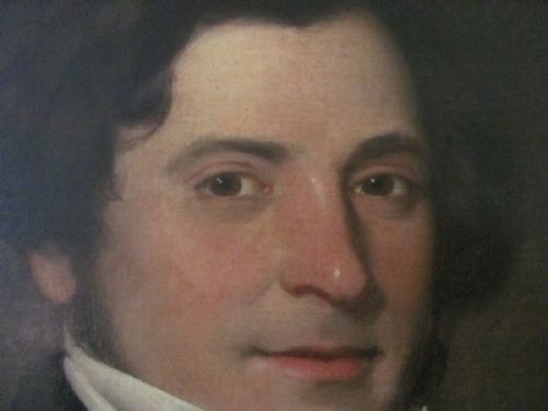 19TH CENTURY PORTRAIT ATTRIBUTED TO SIR THOMAS LAWRENCE OF THE REV F ARCHER - ADDITIONAL PHOTO 1