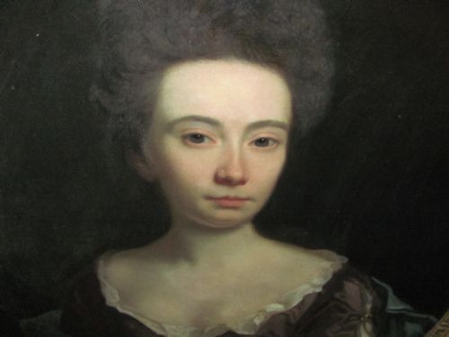 17TH CENTURY PORTRAIT CIRCLE OF MICHAEL DAHL OF LADY SARAH COWPER - ADDITIONAL PHOTO 2