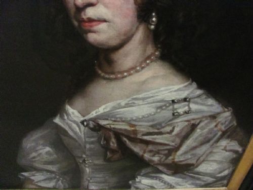 PORTRAIT FOLLOWER LELY 18TH CENTURYOF AN ARISTOCRATIC LADY - ADDITIONAL PHOTO 2