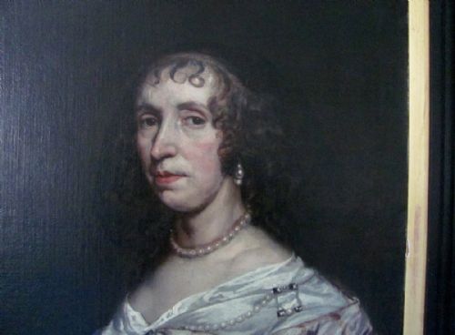 PORTRAIT FOLLOWER LELY 18TH CENTURYOF AN ARISTOCRATIC LADY - ADDITIONAL PHOTO 7