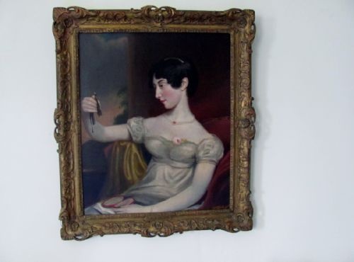 PORTRAIT OF A LADY GEORGE HENRY HARLOW 17871819 - ADDITIONAL PHOTO 1