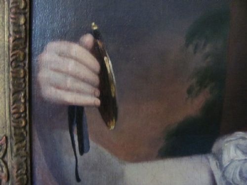 PORTRAIT OF A LADY GEORGE HENRY HARLOW 17871819 - ADDITIONAL PHOTO 6