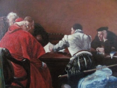 PORTRAIT OF CARDINAL BY EDGAR BUNDYECCLESIASTICAL SCENE - ADDITIONAL PHOTO 2