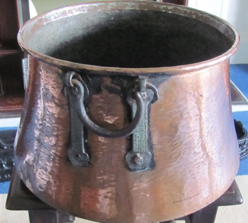 19TH CENTURY COPPER LOG BIN - ADDITIONAL PHOTO 4