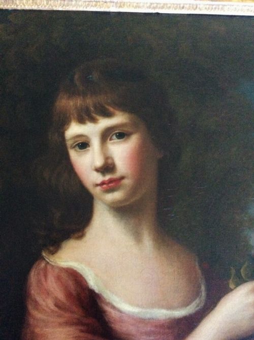 NATHANIEL HONE 18TH CENTURY PORTRAIT FLORA ROMAN GODDESS - ADDITIONAL PHOTO 1