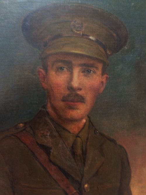 PORTRAIT MILITARY ARMY OFFICERYORK LANCASTER REGIMENT WATTS FRAME - ADDITIONAL PHOTO 3