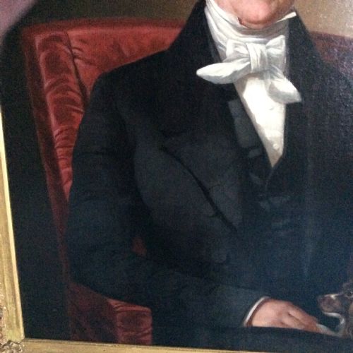 FOLLOWER OF SIR THOMAS LAWRENCE PORTRAIT OF A GENTLEMAN - ADDITIONAL PHOTO 7