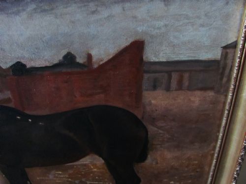 WILLIAM EDWARD MILLNER BAY HORSE WITH ARMY OFFICER - ADDITIONAL PHOTO 3