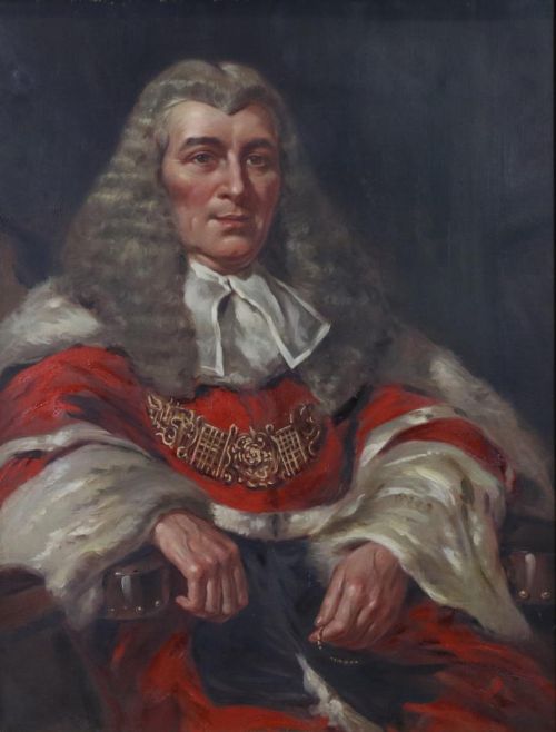 fig 2. Portrait of Charles Abbot Lord Tenterden 19th century English school