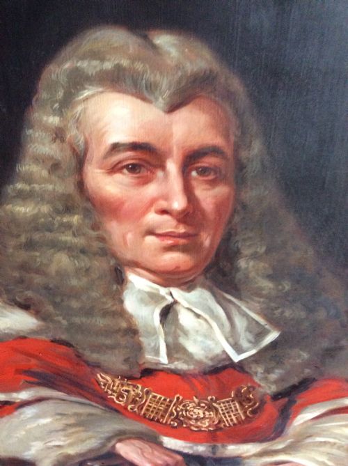 fig 4. Portrait of Charles Abbot Lord Tenterden 19th century English school