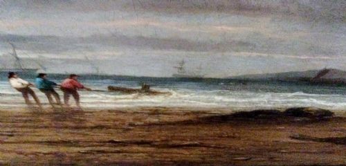ST MICHAEL'S MOUNT CORNWALL SEASCAPE OIL JOHN CALLOW - ADDITIONAL PHOTO 1