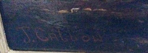 ST MICHAEL'S MOUNT CORNWALL SEASCAPE OIL JOHN CALLOW - ADDITIONAL PHOTO 8