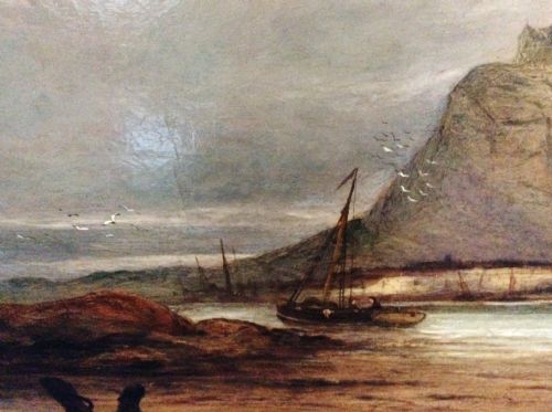 ST MICHAEL'S MOUNT CORNWALL SEASCAPE OIL JOHN CALLOW - ADDITIONAL PHOTO 9