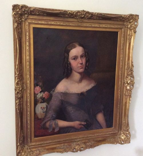 portrait of a lady 19th century circle margaret carpenter - CATEGORY: ANTIQUE ART - DATED 19TH CENTURY