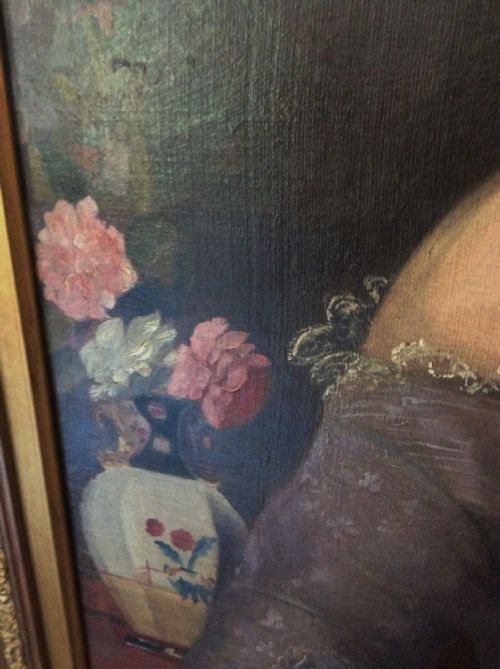 PORTRAIT OF A LADY 19TH CENTURY CIRCLE MARGARET CARPENTER - ADDITIONAL PHOTO 2