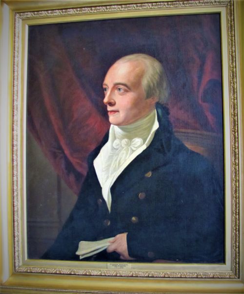 19TH CENTURY PORTRAIT OF PRIME MINISTER SPENCER PERCEVAL ATTRIBUTED TO GEORGE FRANCIS JOSEPH - ADDITIONAL PHOTO 2