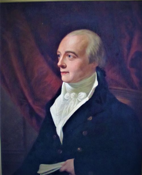 19TH CENTURY PORTRAIT OF PRIME MINISTER SPENCER PERCEVAL ATTRIBUTED TO GEORGE FRANCIS JOSEPH - ADDITIONAL PHOTO 7