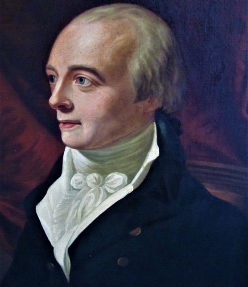 19TH CENTURY PORTRAIT OF PRIME MINISTER SPENCER PERCEVAL ATTRIBUTED TO GEORGE FRANCIS JOSEPH - ADDITIONAL PHOTO 8