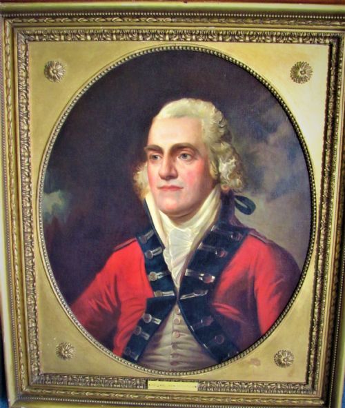 19th century english school portrait military officer colonel john cockerell - CATEGORY: ANTIQUE ART - DATED 19TH CENTURY