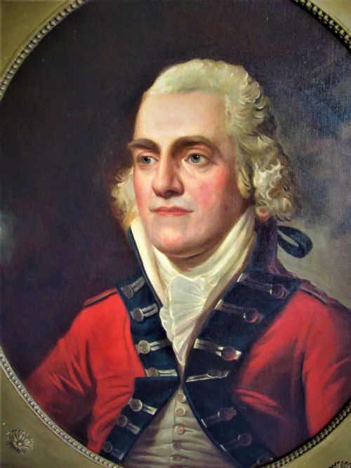 19TH CENTURY ENGLISH SCHOOL PORTRAIT MILITARY OFFICER COLONEL JOHN COCKERELL - ADDITIONAL PHOTO 2