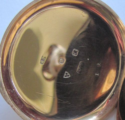 WALTHAM POCKET WATCH GOLD CHESTER 1912 LADY WALTHAM - ADDITIONAL PHOTO 6