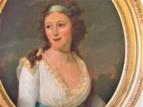PORTRAIT ATTRIBUTED TO DOMENICO PELLEGRINI DUCHESS OF CLEVELAND ELIZABETH RUSSELL - ADDITIONAL PHOTO 1