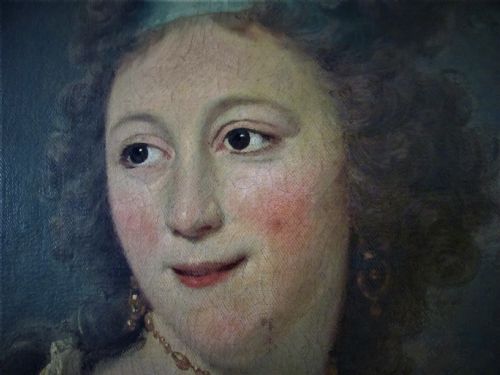 PORTRAIT ATTRIBUTED TO DOMENICO PELLEGRINI DUCHESS OF CLEVELAND ELIZABETH RUSSELL - ADDITIONAL PHOTO 4